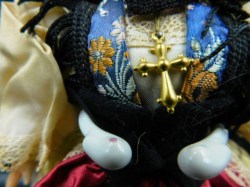 8 inch french doll red b